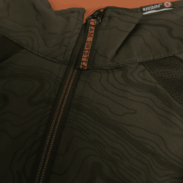 M's Alpha Antibite Sweater RE-ECO Printed Green, view: 3