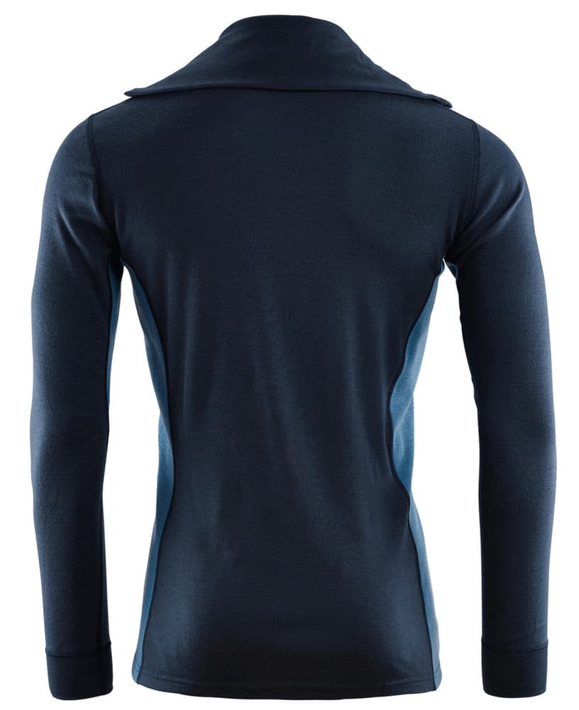 WarmWool polo M's Navy Blazer/Coastal Fjord, view: 1