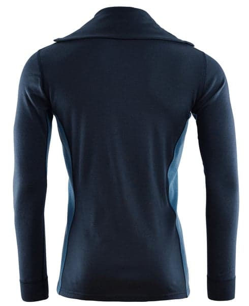 WarmWool polo M's Navy Blazer/Coastal Fjord, view: 1