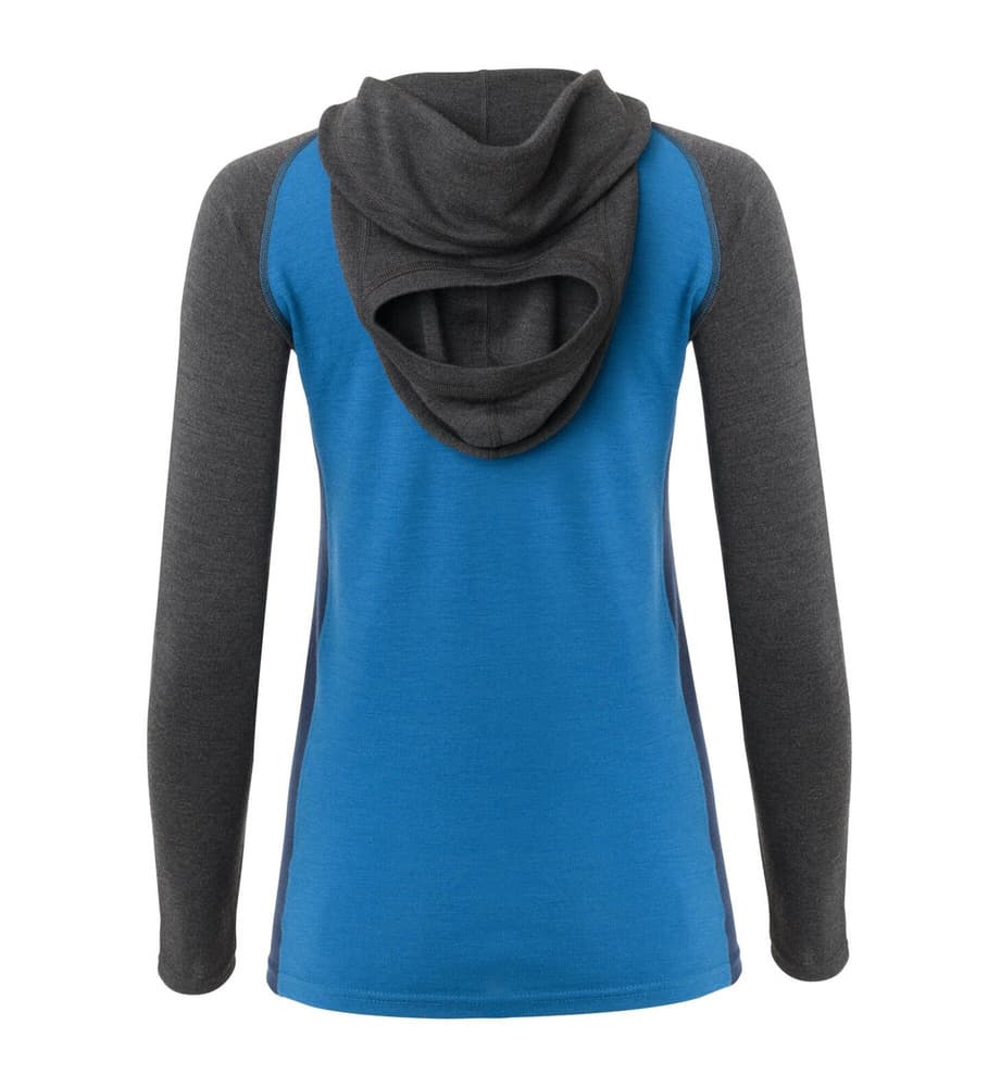 WarmWool hoodsweater V2 W's Marengo / Corsair / Navy Blazer, view: 1