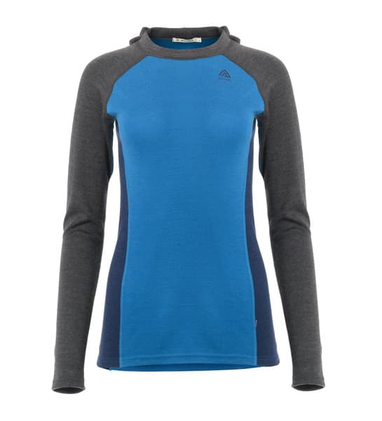 WarmWool hoodsweater V2 W's Marengo / Corsair / Navy Blazer, view: 0