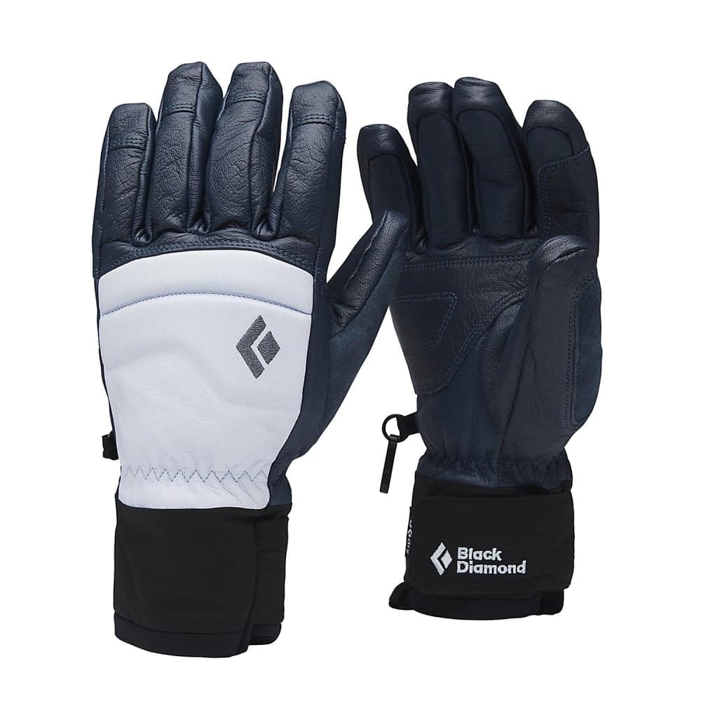 W Spark Gloves Charcoal - Belay Blue, view: 0