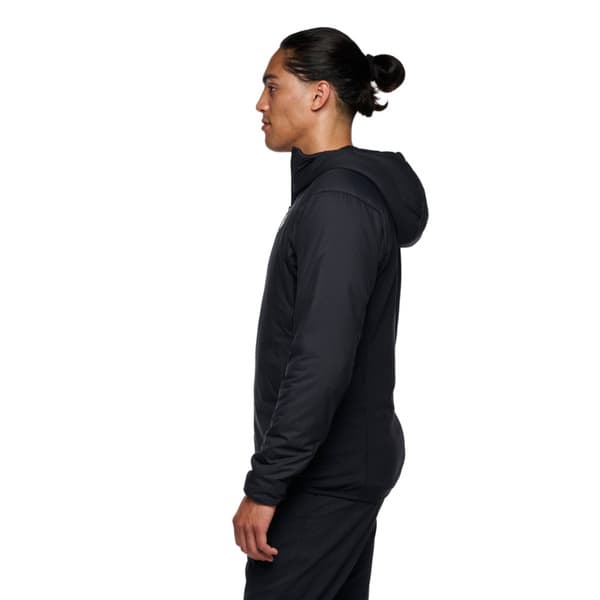 Men's First Light Hybrid Hoody Black, view: 2