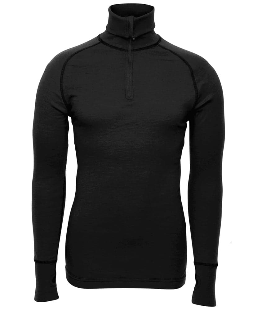 Arctic Zip Polo w/inlay Black, view: 0