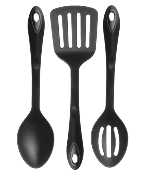 Utensils 3pc. set Black, view: 1