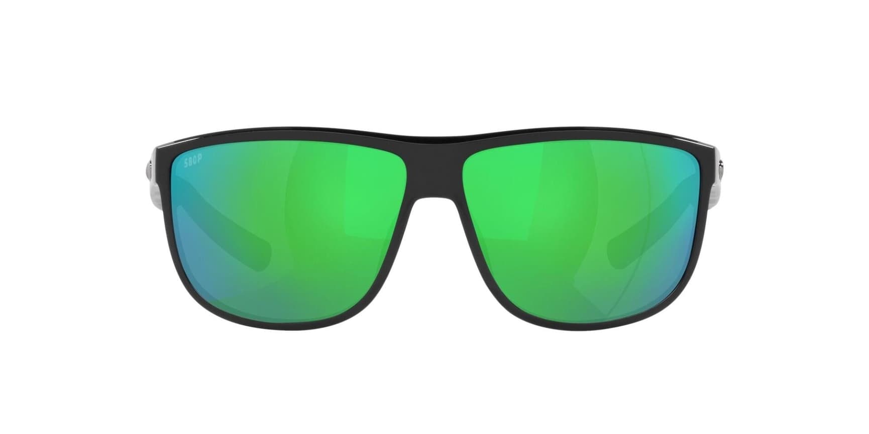 Rincondo Shiny Black Green Mirror, view: 1