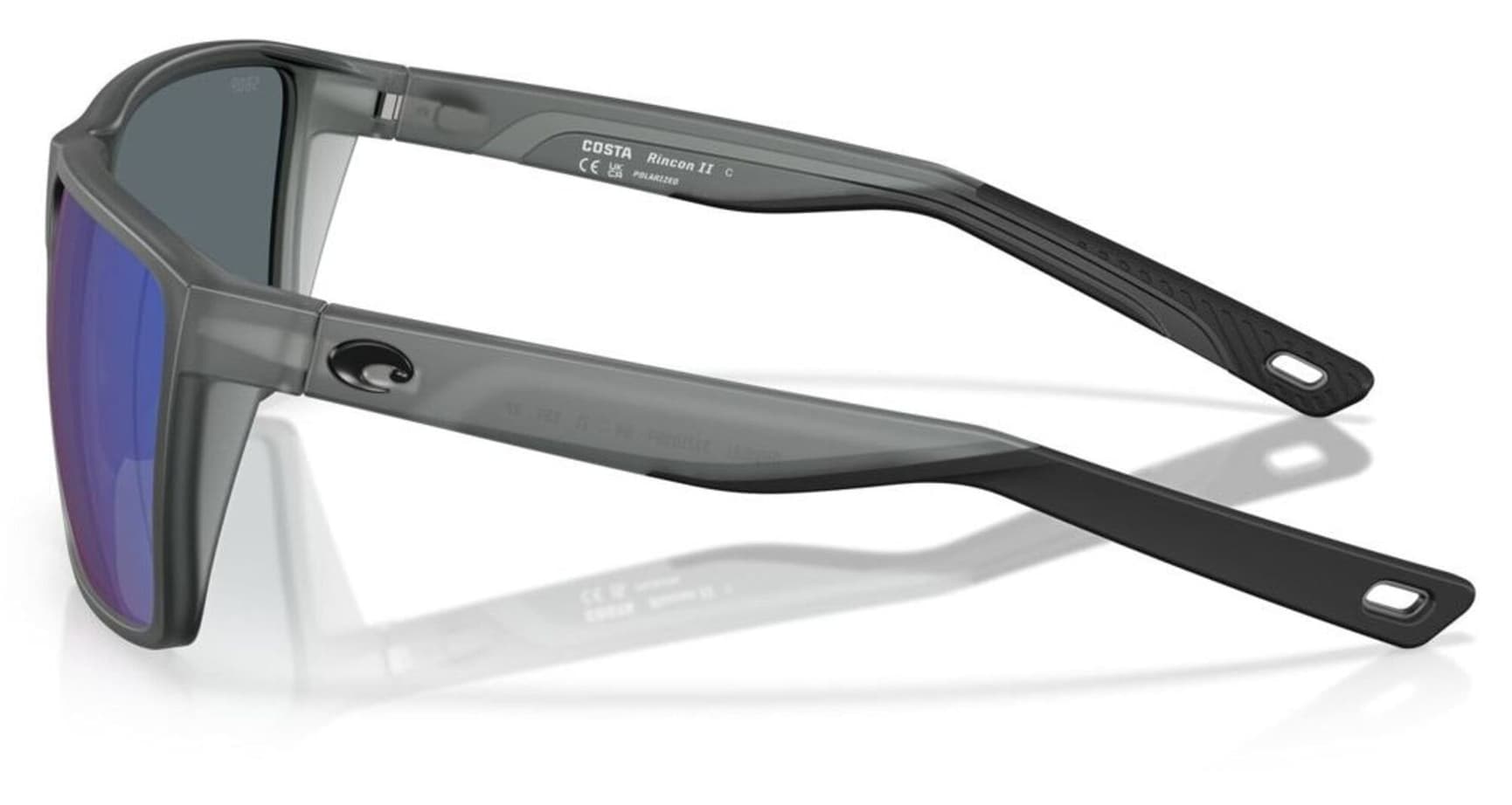 Rincon II Matte Smoke Crystal Blue Mirror 580P, view: 3