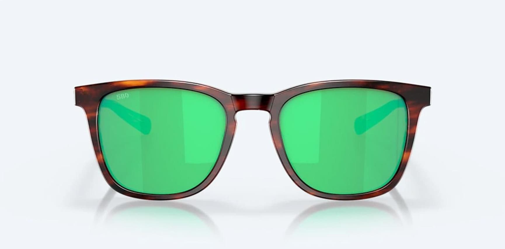 Sullivan 191 Matte Tortoise Green Mirror 580G, view: 1