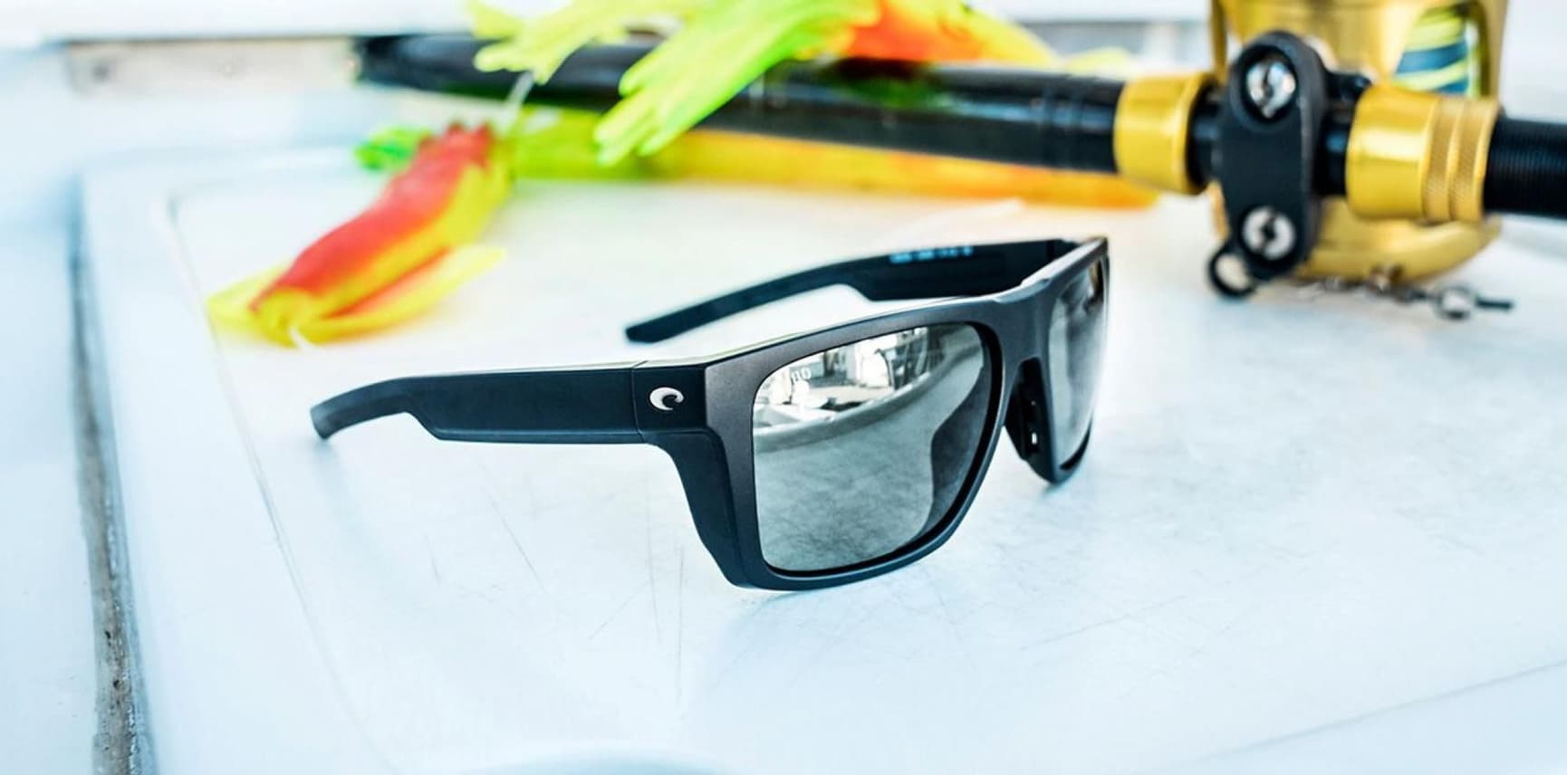 Lido Matte Black Blue Mirror, view: 4