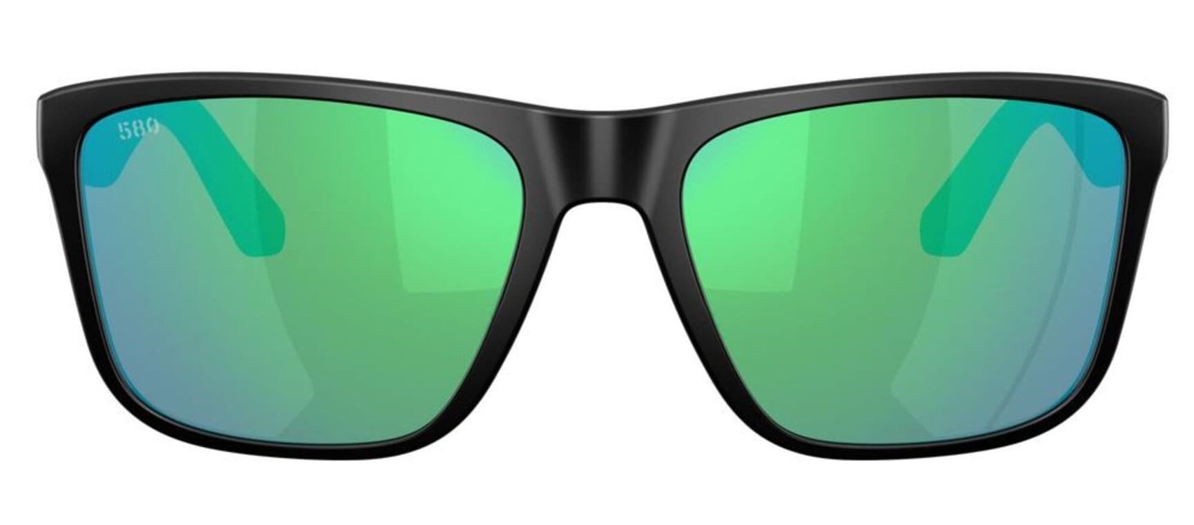Los Alijos Matte Black Green Mirror 580G, view: 1
