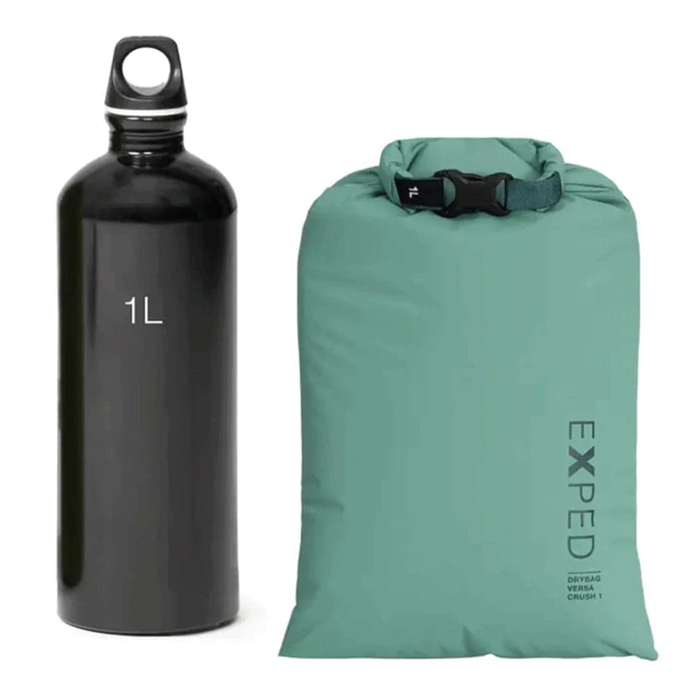 Exped Drybag Versa Crush sage 1L, view: 1