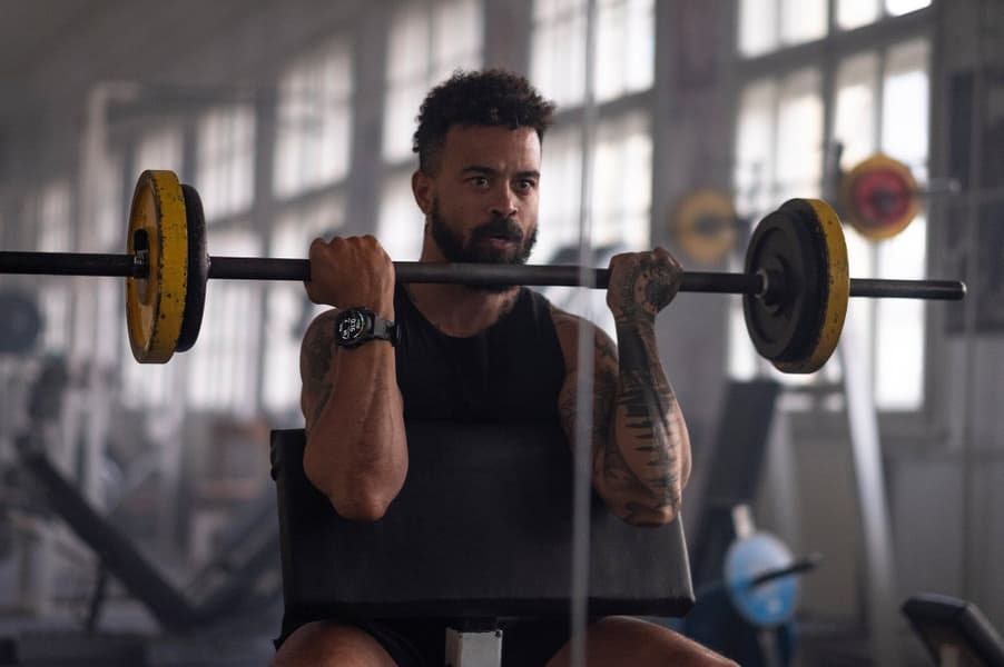 Fenix 8 SOLAR 47mm Sapphire Solar Bare Titanium / Graphite Amp Yellow, view: 9