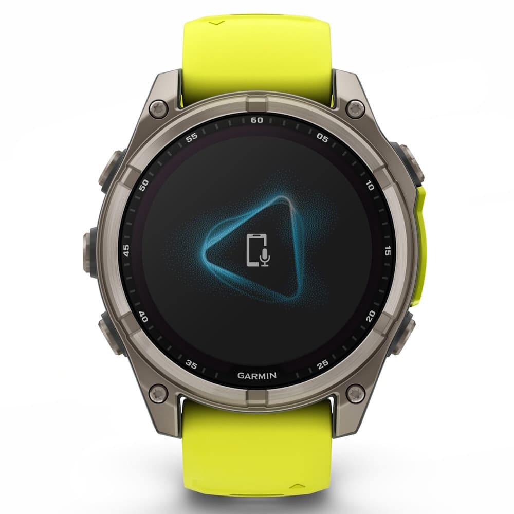Fenix 8 SOLAR 47mm Sapphire Solar Bare Titanium / Graphite Amp Yellow, view: 2