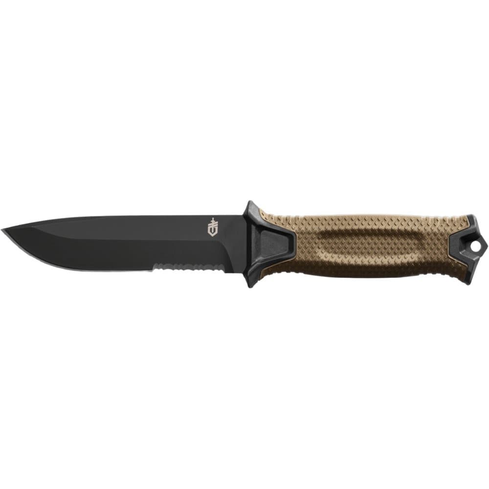 Strongarm Fixed Serrated Coyote, view: 0