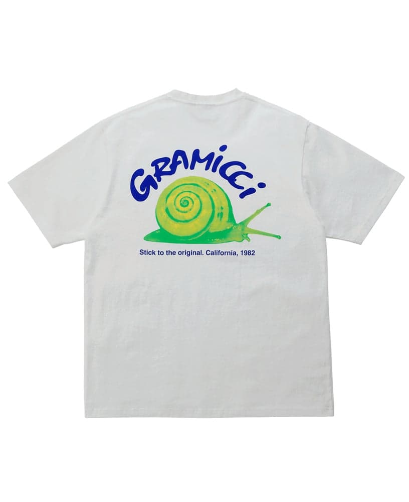 Snail Tee White, view: 0