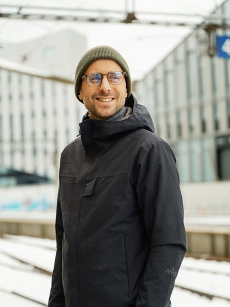 Heated Oslo Coat Mens Black, view: 5