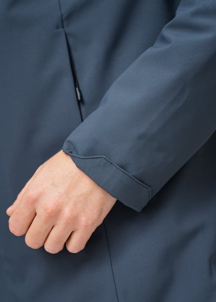 Heated Oslo Coat Mens Navy, view: 12