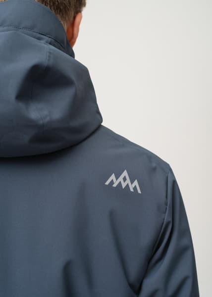 Heated Oslo Coat Mens Navy, view: 11