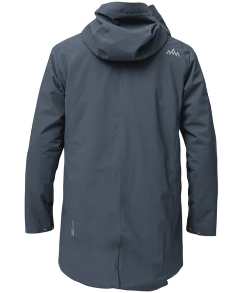 Heated Oslo Coat Mens Navy, view: 1