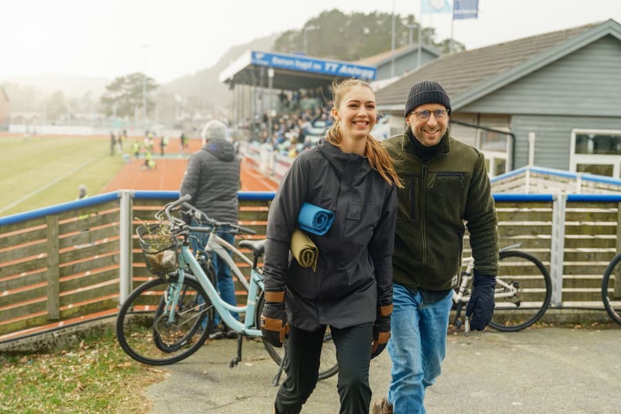 Heated Oslo Coat Womens Navy, view: 20