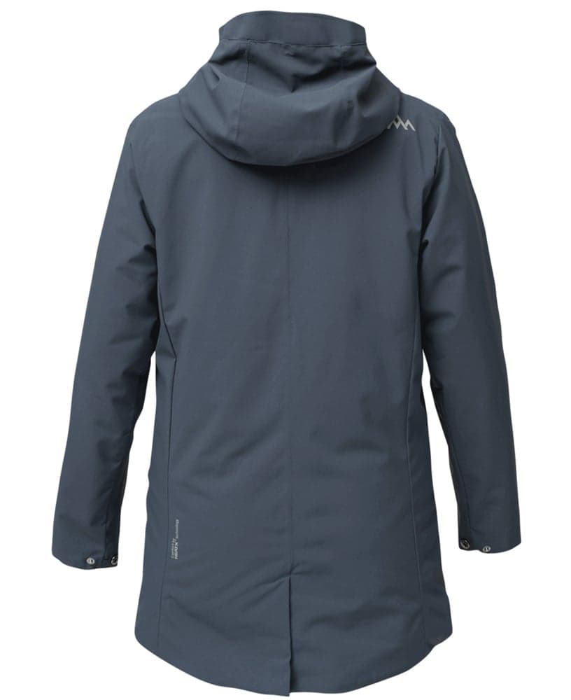 Heated Oslo Coat Womens Navy, view: 1