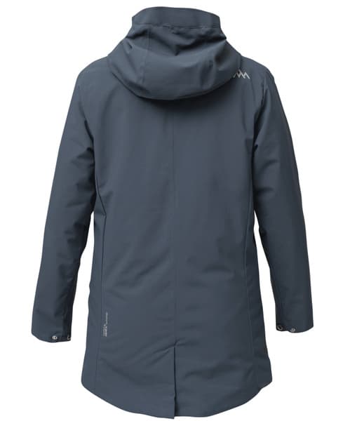 Heated Oslo Coat Womens Navy, view: 1