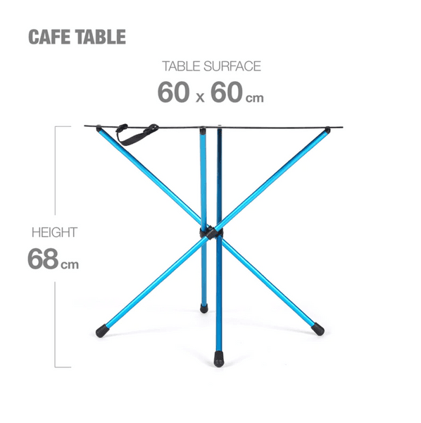 Cafè Table Black/O. Blue, view: 1