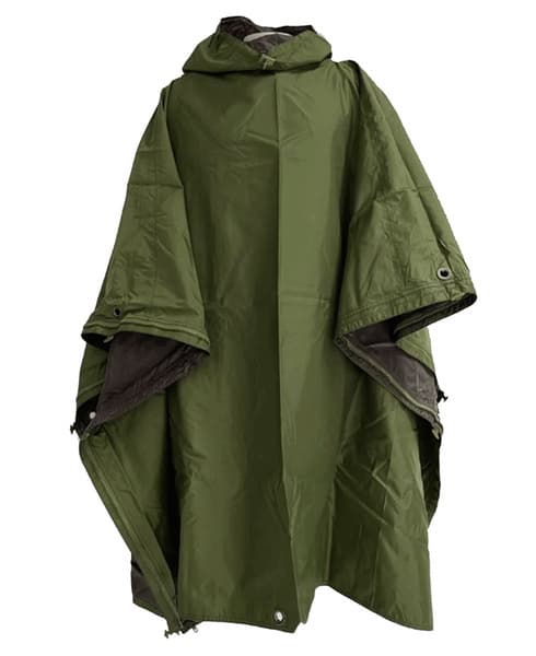 Bardu Multi-cape Granite Green / Midnight Blue, view: 0