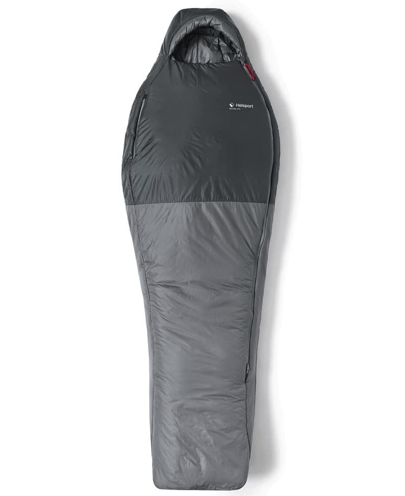Pro Fiber -5 Sleeping Bag 185cm Smoky Grey / Ruby Red, view: 0
