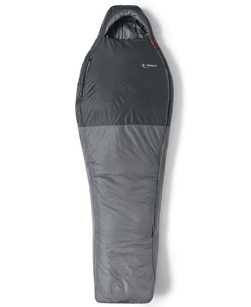 Pro Fiber -5 Sleeping Bag 200cm Smoky Grey / Ruby Red, view: 0