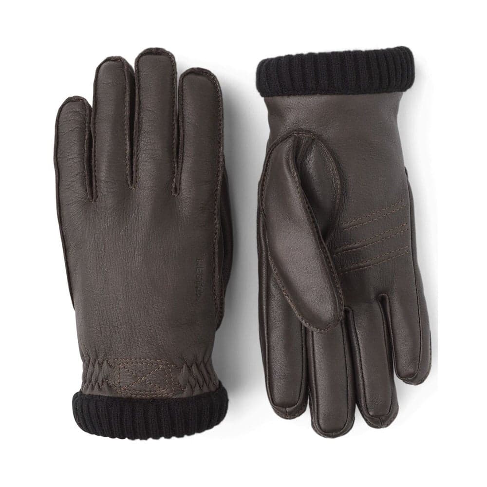 Deerskin Primaloft Rib Dark brown, view: 0