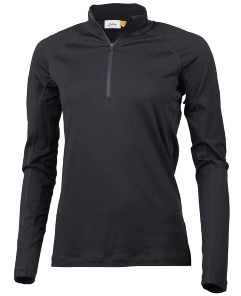 Gimmer Merino Lt Ws 1/2 Zip Black, view: 0