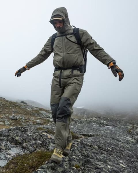 Tived Waterproof Pant M Forest Green/Charcoal, view: 1