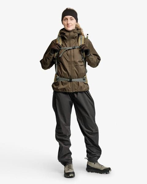 Tived Waterproof Pant W Charcoal, view: 1