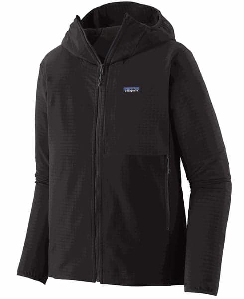 M's R1 TechFace Hoody Black, view: 0