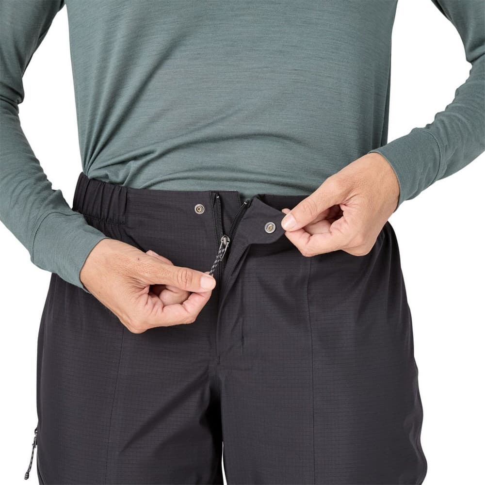 W's Granite Crest Rain Pants Black, view: 3