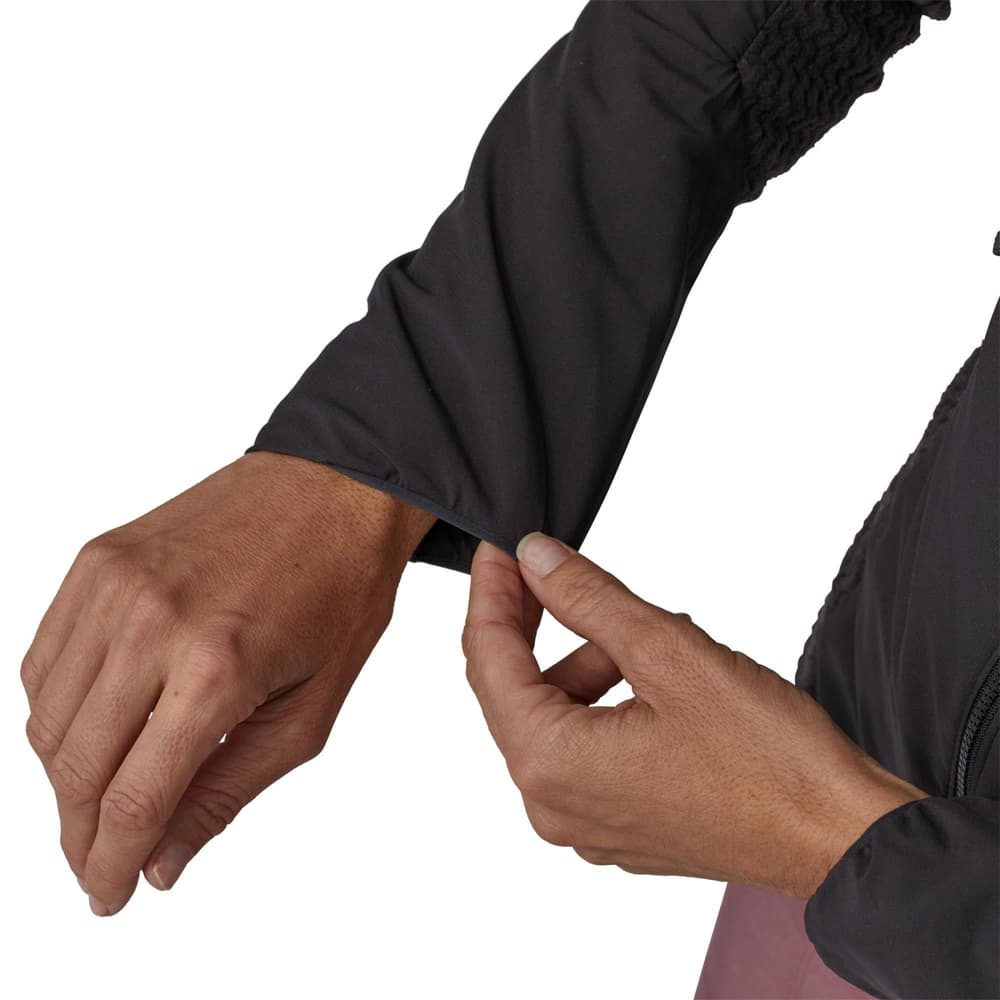 W's Nano-Air Light Hybrid Hoody Black, view: 3