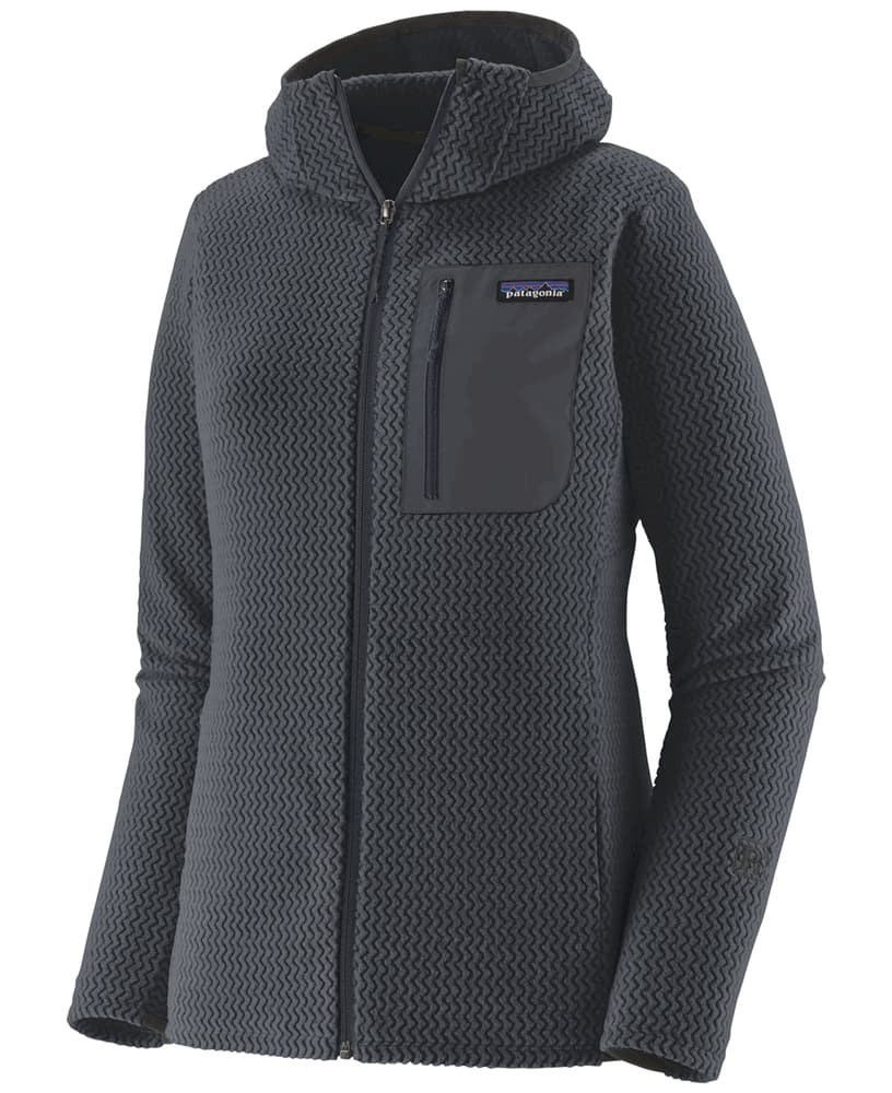 W's R1 Air Full-Zip Hoody Smolder Blue, view: 0