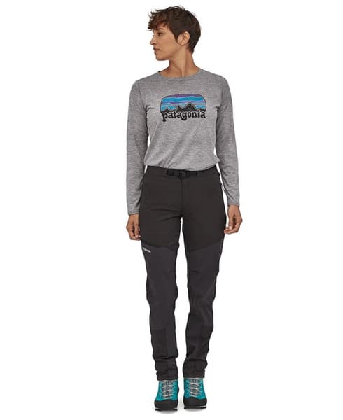 W's Terravia Alpine Pants - Reg Black, view: 1