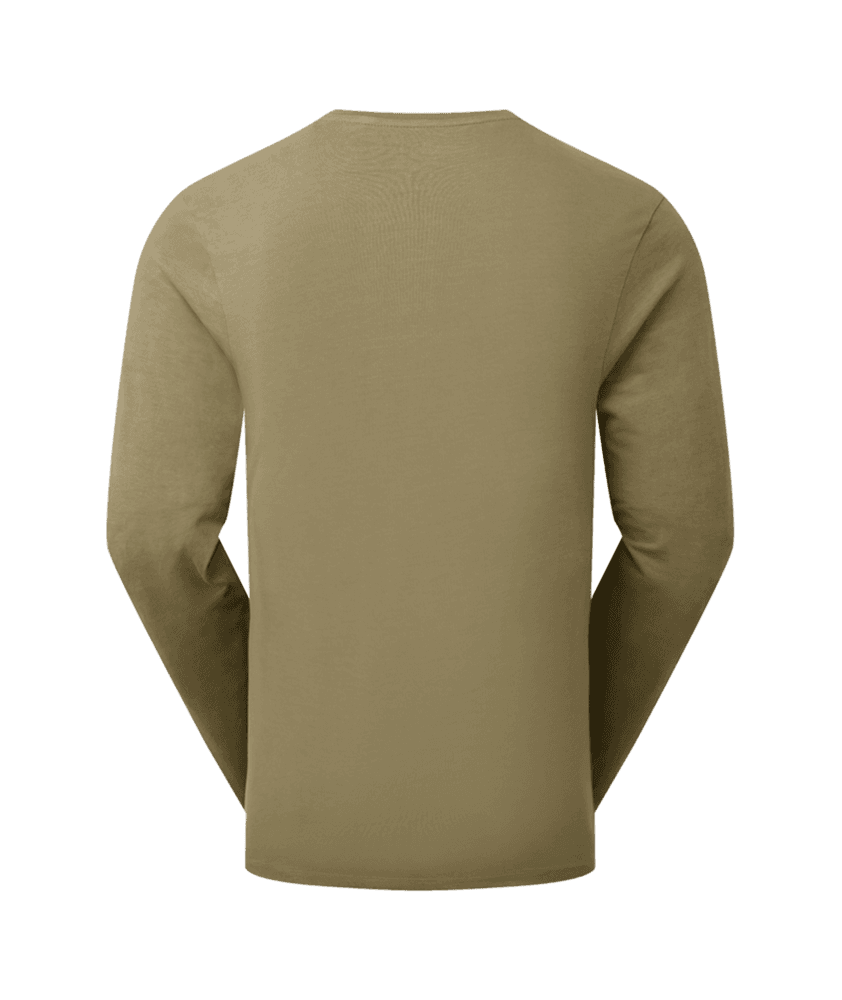 Basecamp Logo Badge LS Tee Light Khaki, view: 1