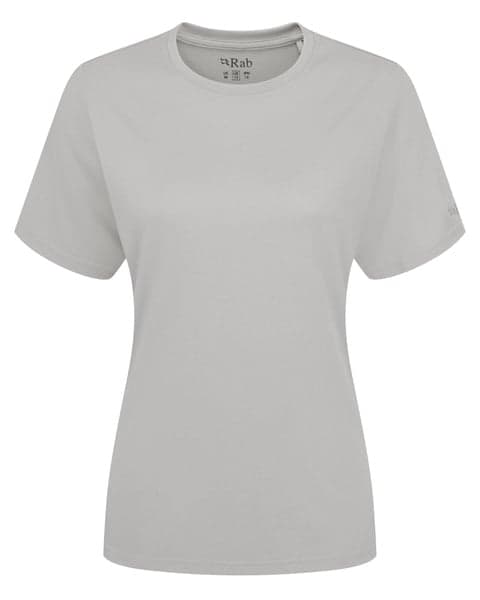 Crimp Logo Tee Wmns Light Zinc, view: 0