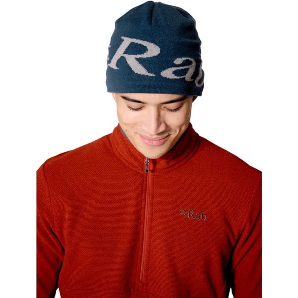 Logo Beanie Tempest Blue/Light Zinc, view: 2