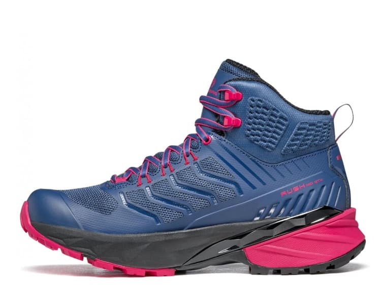 Rush Mid GTX Wmn Blue-Fuxia, view: 2