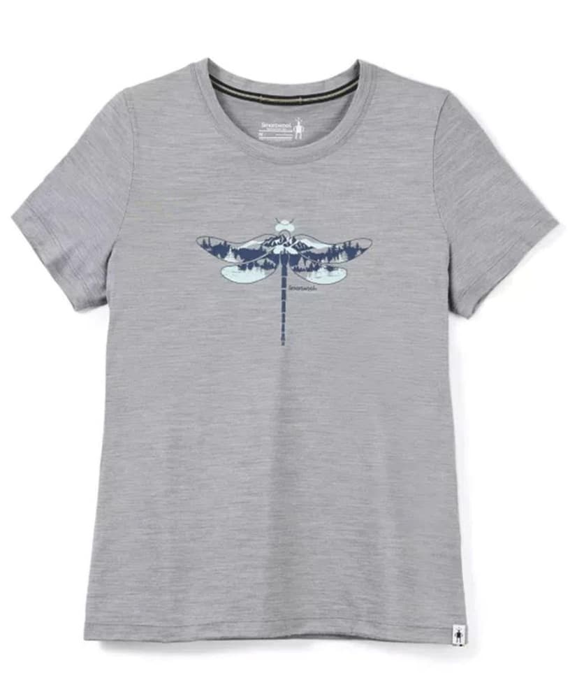 Women’s Merino Sport 150 Dragonfly Summit Slim Light Gray Heather, view: 0