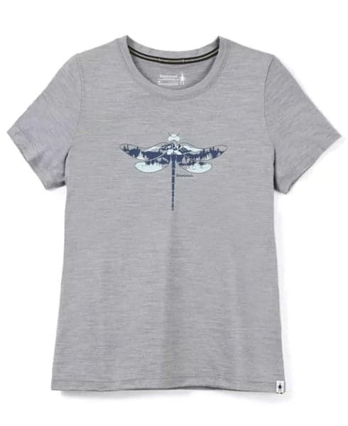 Women’s Merino Sport 150 Dragonfly Summit Slim Light Gray Heather, view: 0
