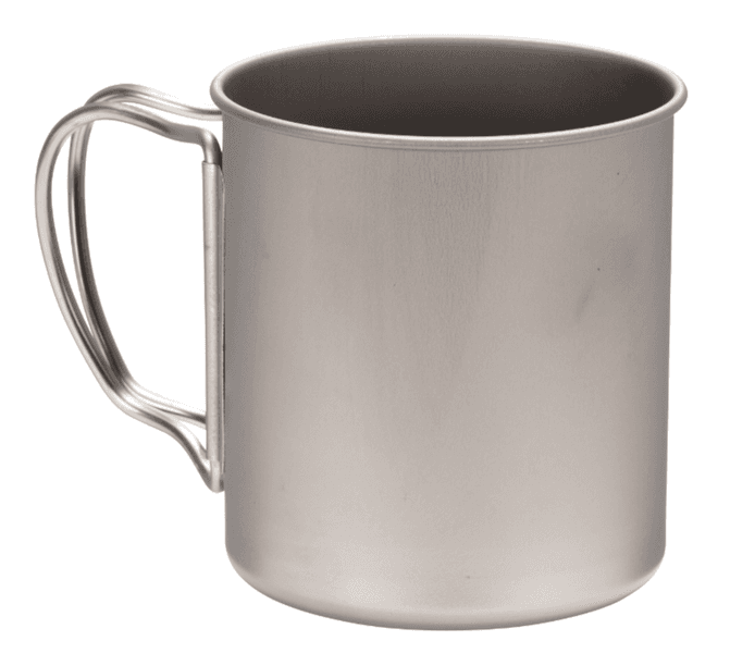 Titanium Single Wall 450 Mug, view: 2