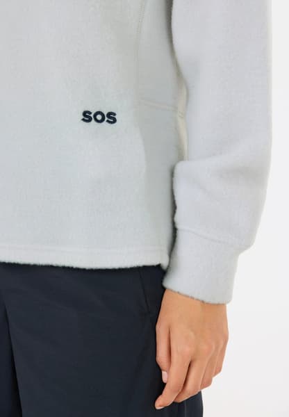 Aneto W Wool Crew Neck Rainy Day, view: 3