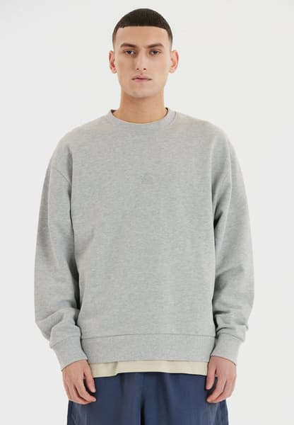 Bovec M Sweat Crew Neck Light Grey Melange, view: 2