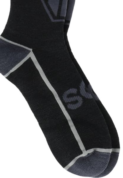 Granite thick ski sock Blue Graphite, view: 2