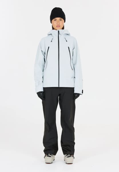 Hoverla W 3L Shell Bib Pants Black, view: 3